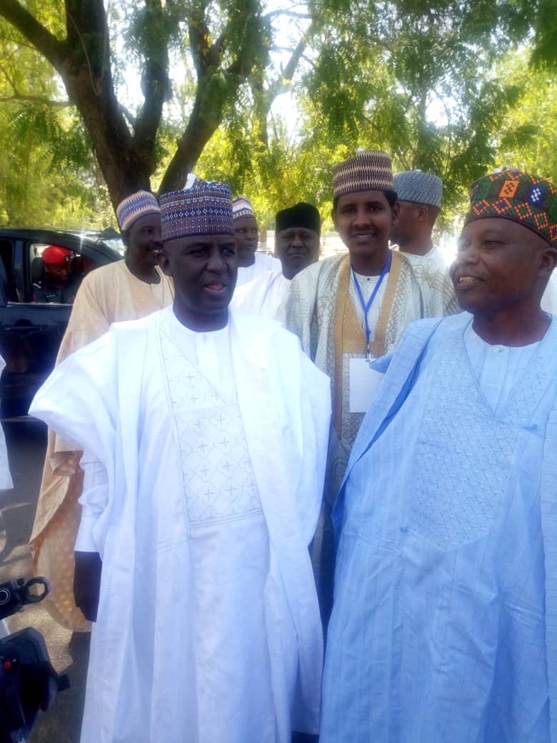 KsmZulum's tweet photo. We thanks Hon. Usman Zanna for his contribution to ZULUM/KSM SOLIDARITY FORUM and APC at all, We appreciate his kind gesture.

Insha Allah Zulum/KSM Forum will try there best to see that all APC candidates Of Borno State from federal  to the local level have the highest vote. https://t.co/PcKauKIC7V