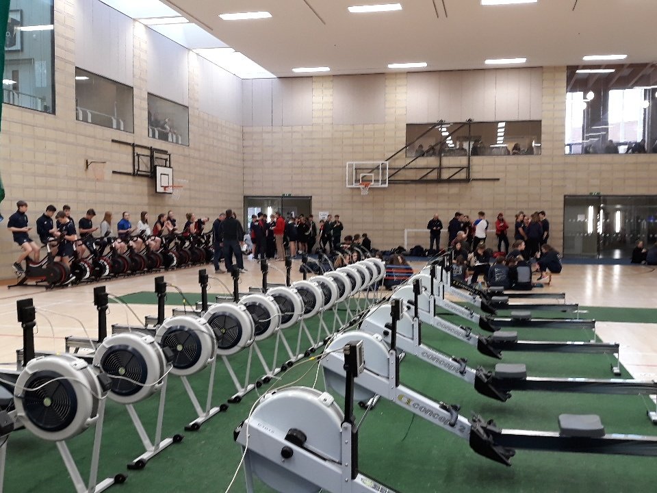 KSWBoatClub's tweet image. We're ready and waiting to begin the King's Indoor Rowing Championship 2019 #WorcestershireHour #KSWBC