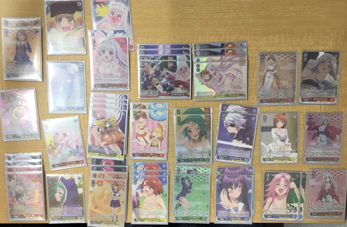 ヴァイスシュヴァルツ】ゆらぎ荘の幽奈さん優勝デッキレシピカード