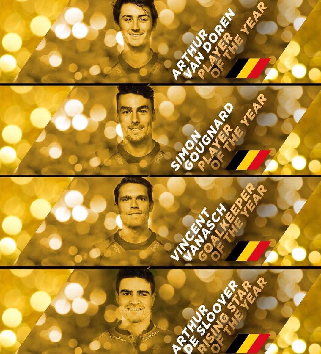 vincvanasch21's tweet photo. Make your vote count &amp; make Belgium proud once again 🤩🇧🇪 

• Link in bio ✅‼️

• vote for 🖤💛❤️ @arthurvandoren @simongougnard ⭐️ @deslooverarthur 💫  @vincvanasch21 🌟 

#weneedyou 🙏🏽 #redlions 🦁 #oneteamonemind 👑 #hockeystarsawards ⭐️ #sharethelove ❣️ https://t.co/Jz2T6NOKnS