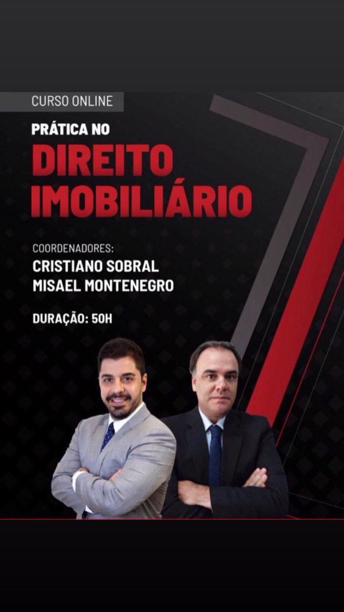 Um curso incrível! O Direito Imobiliário é um nicho que não para de crescer. Nesse curso abordamos os aspectos fiscais, trabalhistas, a incorporação imobiliárias, ações petitorias, ações possessórias, responsabilidades civil pelo atraso ...Acesse: seufuturo.com/cursos ▶️