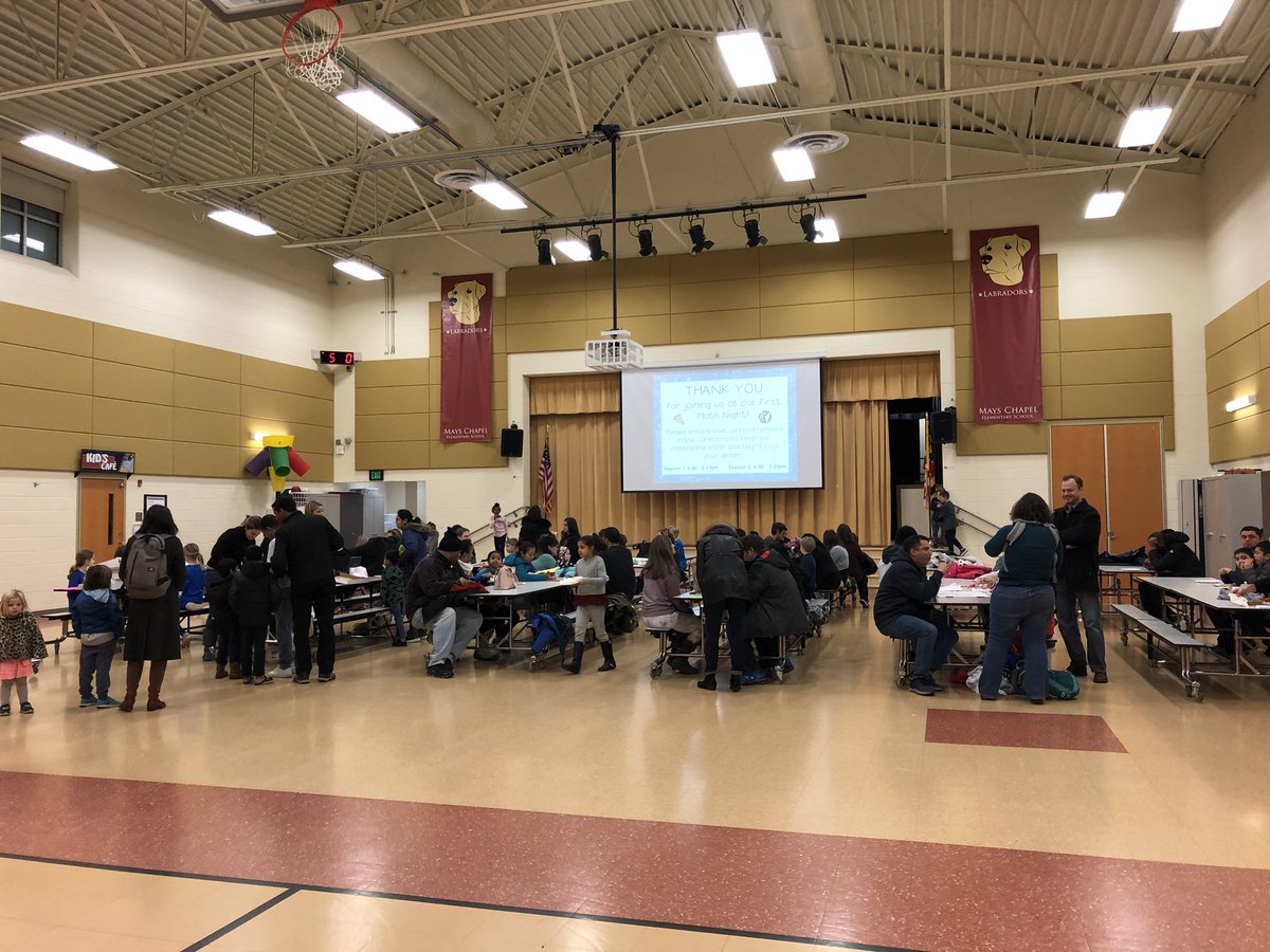 AMAYSing Family Math Night at MCES! Thank you to all who helped make it a success! <a href="/Team_MCES/">Mays Chapel ES</a> <a href="/CocoBCPS/">Stephen J. Coco</a> @abishopBCPS <a href="/Ms_ThompsonBCPS/">Kate Thompson</a> <a href="/LNBTeacher12/">Luke Brown</a> #labsleadtheway #familymathnight #focusonfluency #parentslearningstrategies