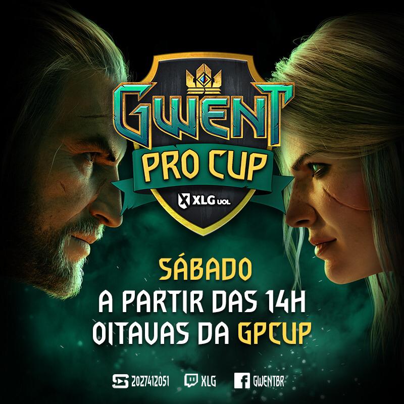 Gwent_BR's tweet photo. É hoje! Transmissão das partidas do #GPCup a partir das 14h! Assista via Twitch: https://t.co/BwifpJ5HYS e StreamCraft: https://t.co/F0rsBEOjCM! https://t.co/VJbbYCRK90