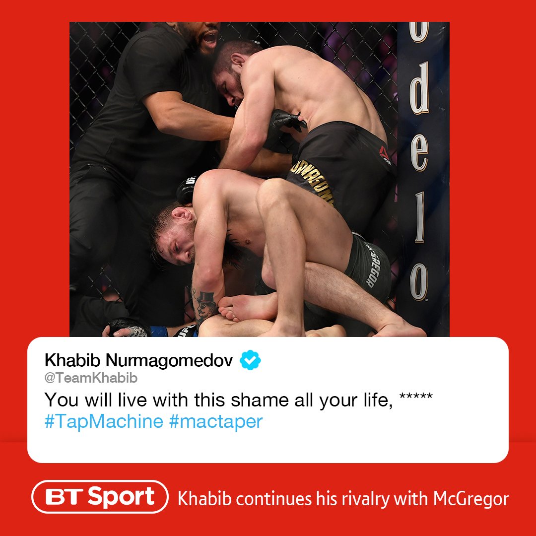 ufcontnt's tweet image. Khabib with the savagery 😩😩😩
