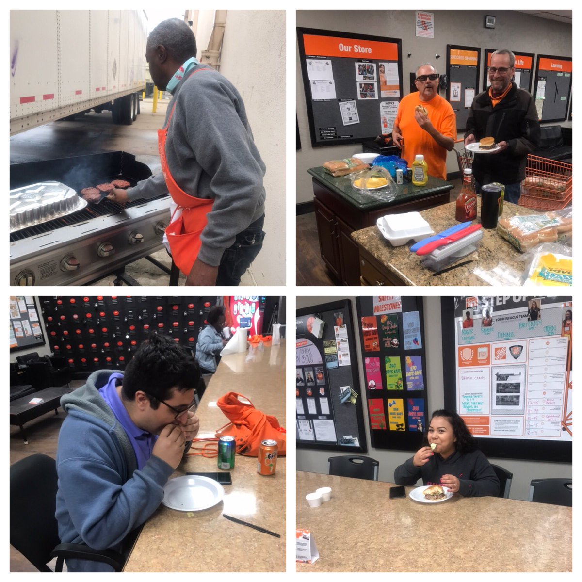 Wahoo 180 days safe!! WTG 3901 enjoy the hamburgers and hotdogs!! <a href="/AdamHParrish/">Adam Parrish</a> <a href="/Adam_THD/">Adam Allegretta</a> <a href="/wilkins_byron/">Byron Wilkins</a> <a href="/lanawarriner/">Lana Warriner</a>