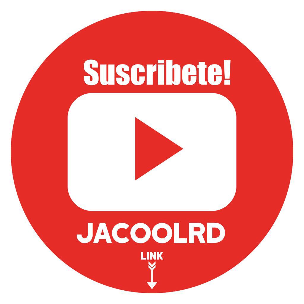 jacoolrd's tweet image. Entra y suscríbete a mi canal de Youtube