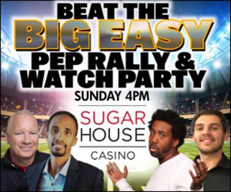 975TheFanatic's tweet photo. 🦅Join us tomorrow for the official Beat the Big Easy pregame show with Devon Givens, Bob Cooney, Tyrone Johnson, and Andrew Salciunas
Stay and watch the game with the entire team!
#FishtownHops @WinAtSugarHouse
$1 dogs, $2 Miller Lites, $13 Miller lite buckets! #FLyEaglesFly https://t.co/05K4s7E6wf