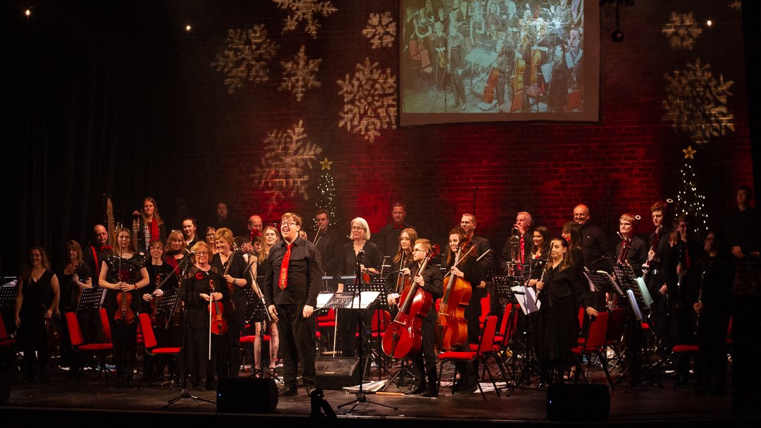 NMTOrchestra's tweet photo. Weβve been absent from Twitter for a while, but witness our glorious return right here, right now!! ππΆ #nmto #nmtorch #orchestra #music #theatre #musicals #stage #ensemble #concert #christmas https://t.co/apLEmqyHMI