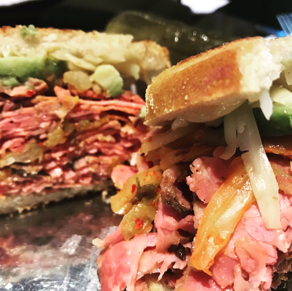 ZeldensDeli's tweet photo. Ever had a kimchi Reuben? Keep an eye out for this bad boy on our specials board! #torontodeli #zeldensdeli #yongeandstclair https://t.co/1JrjiALenA