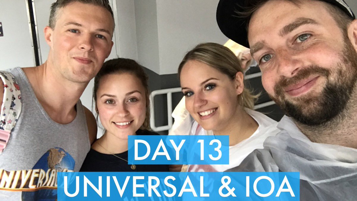 Day 13 is now live! When we bumped into the lovely <a href="/JadeBillington/">Jade Billington</a> whilst avoiding the rain on the E.T ride