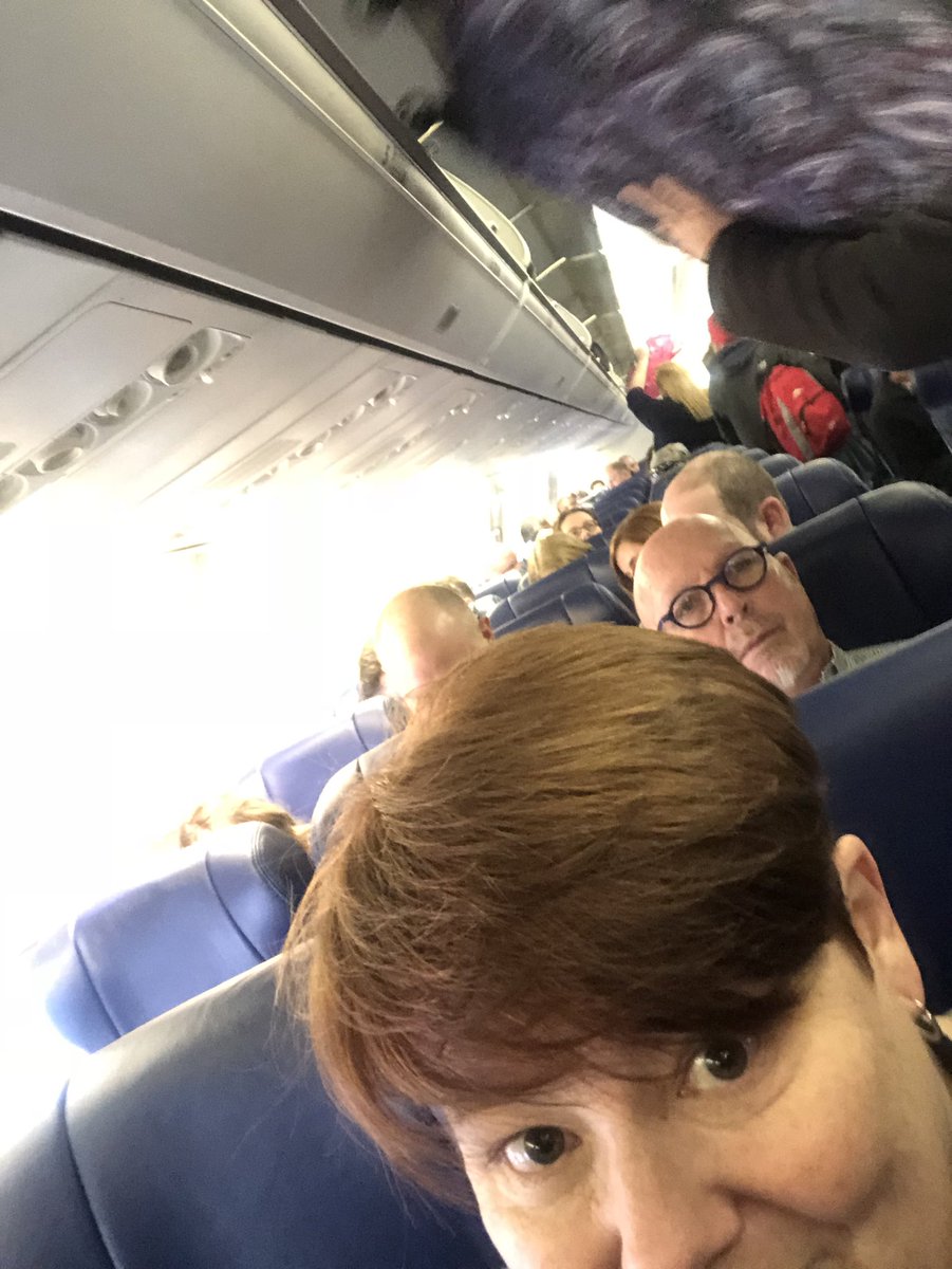 JPlovesCOTTON's tweet photo. For those following along at home.... #Snowmageddon struck #STL but we dug ourselves out of 10 inches of snow, were really nice to TSAs who didn’t get paychecks this week &amp; are headed to #AFBF19. Hope the @FarmBureau peeps are ready! https://t.co/koCKMDMw2Y