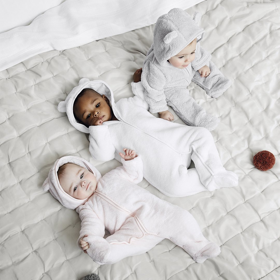 the white company fleece romper