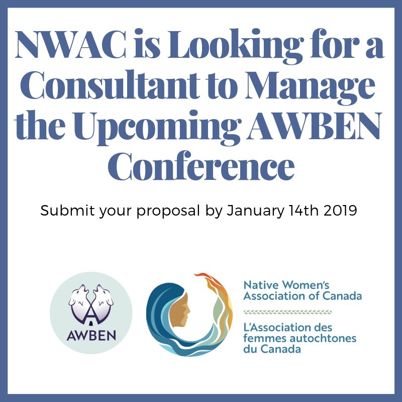 NWAC_CA's tweet photo. NWAC is looking for a consultant to manage the upcoming #AWBEN conference. Learn more at: https://t.co/UVjbU8PdZW https://t.co/gVkTwaNJ39