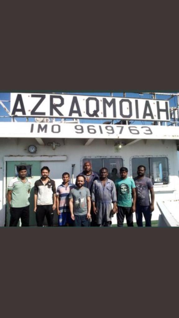 nehaltina8888's tweet photo. @SushmaSwaraj @Justice_Upheld @cgidubai @FTAgovae  @shipmin_india
#ELITEWAYMARINESERVICESDUBAI
#31INDIAN #STUCK #SARJAHANCHORAGE
#NOSALARY #NOSIGNOFF #WITHIN 16 TO 32MONTHS NOW RUNNING.
#OUR FAMILIES ARE  #WAITING FOR US.
#WE ALL #KINDLY  #REQUEST YOU
#PLLZHELP US.#ASAP.🙏🙏. https://t.co/bjo5LBp87R
