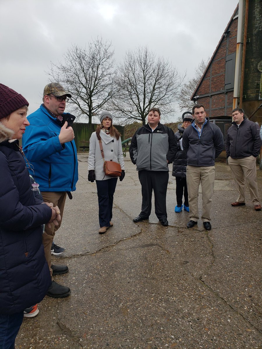 SassLivestock's tweet photo. @LeadNebraska #LEAD37 had a great day learning about hog farming and biogas / energy production with @BauerHolti #proudtobeafarmer #GermanAgriculture https://t.co/Fq5juxYnyN