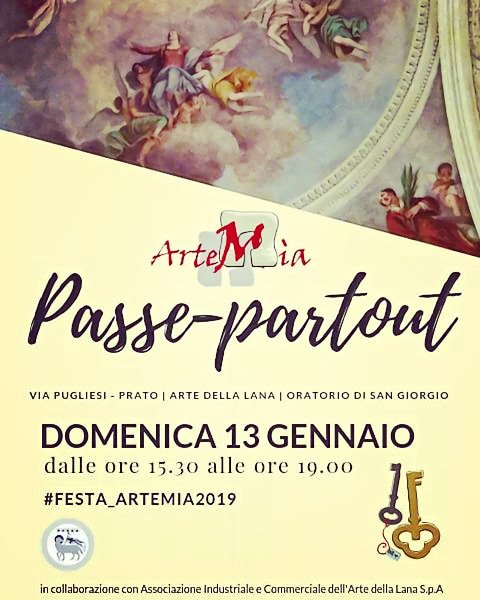 ⚠️ Ci siamo! Domani pomeriggio presenteremo il nostro #programma di #eventi e #visiteguidate per il 2019 ⚠️ Il tema di quest'anno è #passepartout... Ti aspettiamo domani in via pugliesi per capire di cosa si tratta 😉👍
.
.
.
#artemia #prato #novità #invito