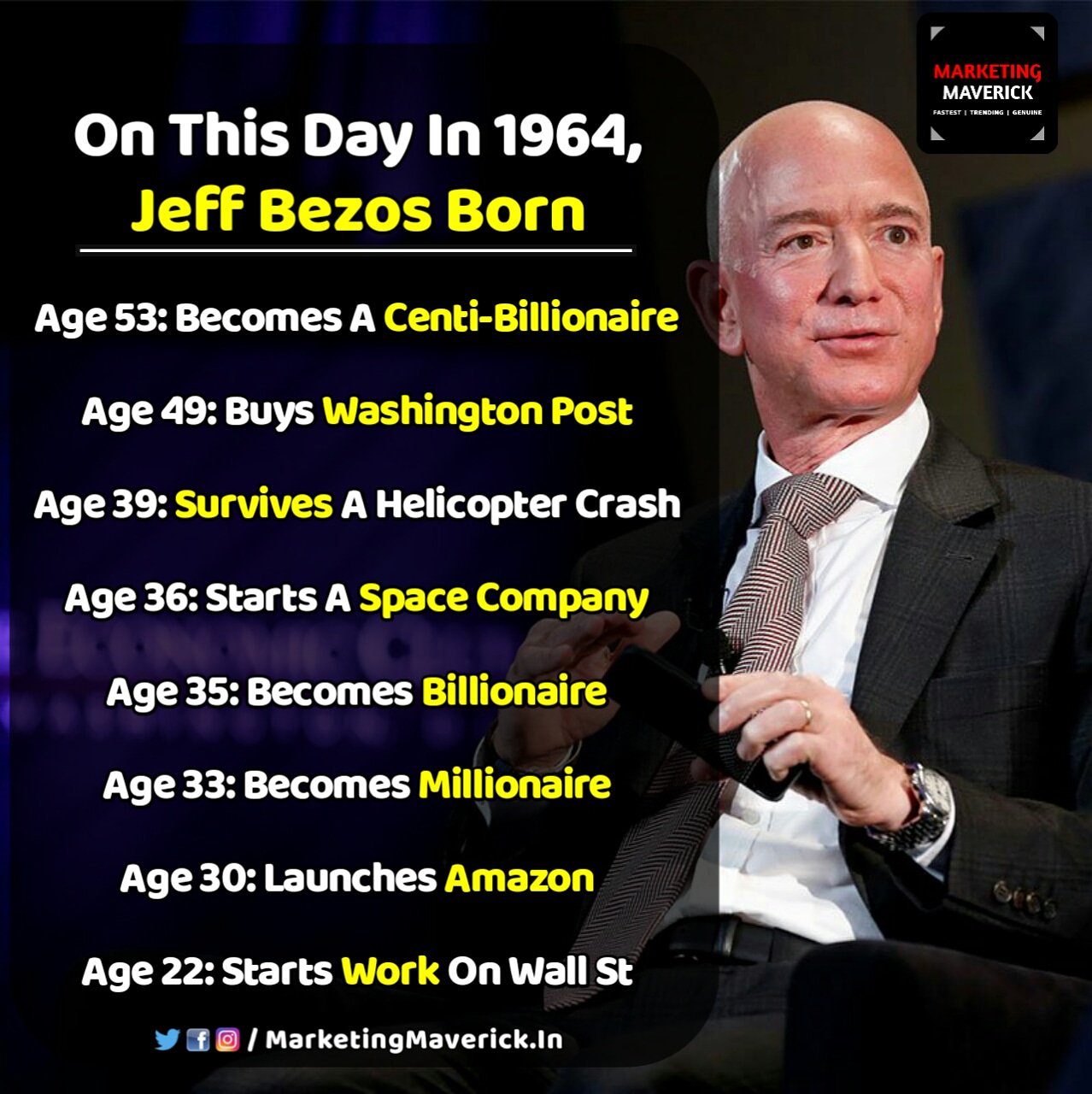 Happy birthday Sir Jeff Bezos .   