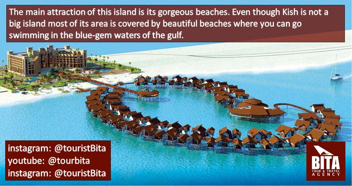 tourbita's tweet photo. Kish has a beautiful and unique nature, quiet beaches with coral sand and so clear water.
#traveltoiran #irantrip #vacation #weekend #holiday #honeymoon #tourholiday #tourforholiday #tourandtravel #tourbita #tourismbita #touristbita #bita #destination_is_iran #Kish https://t.co/ghYX0OFMta