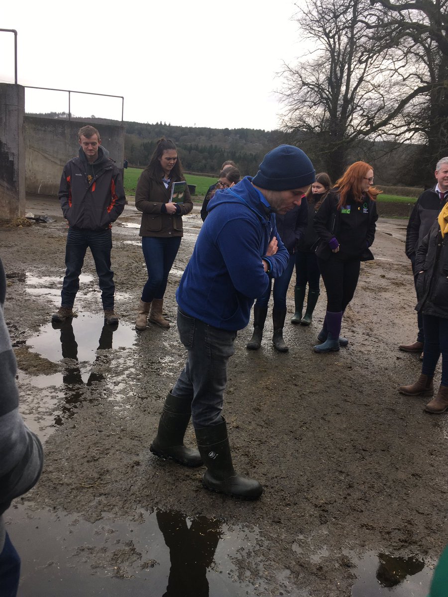 hefparke's tweet photo. Second breakout session of the day with @JohnGelliAur with the @Prosiect_Slyri showing us hope if the NVZ rules happen in wales and now a farm tour with farm manager Huw Davies @ColegSirGar #cfficonference #slurry #future #farmo https://t.co/i0x5ZZDzZN
