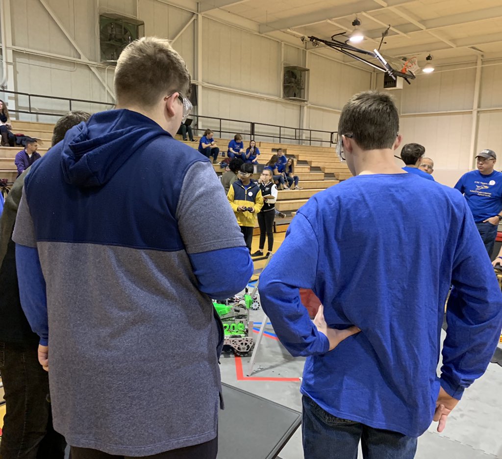 Making some final adjustments before the Hot Springs tournament today.