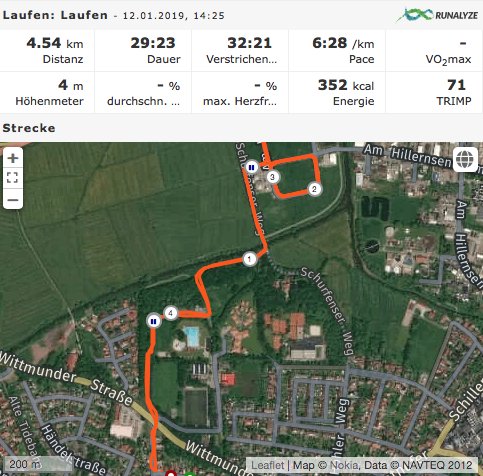 Rückwärtslauftraining 4x200m Rücktwä. und 4x 300m Vorwärts. Ein/Auslaufen je 1,26 km#runningmotivation #runway #runnersofinstagram #runnersworld #runforestrun #lauf #laufen #laufenmachtspass #laufrundeammorgen #frühlauf #barfußläufer #barefoot #vibramfivefingers #jever #jeverfun