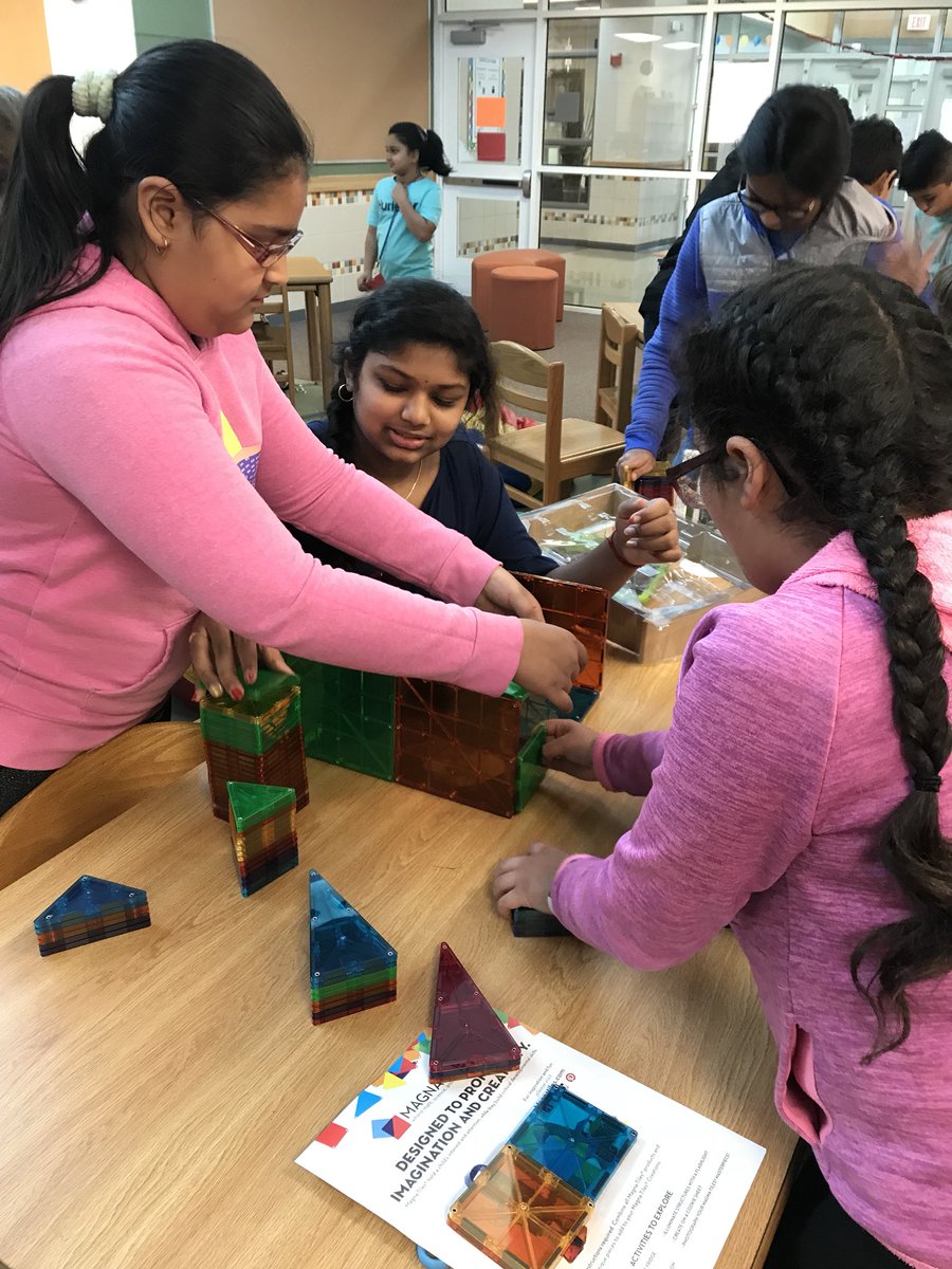 legitmrswhitt's tweet photo. Library Crew New Year Bash! We celebrated the end of Fall Crew and the beginning of Spring Crew by testing out some our new Makerspace goodies! #makermindset #LibCrew @AshleyElem https://t.co/NCqu4TFNMI