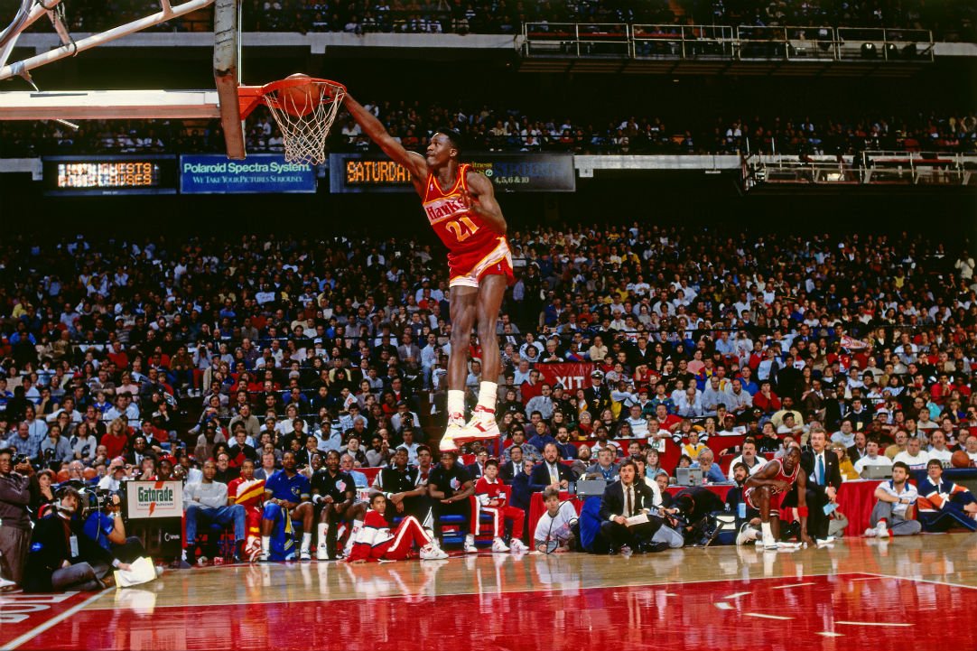 Happy Birthday to NBA legend Dominique Wilkins aka \"The Human Highlight Film.\" I hope you enjoy it! 