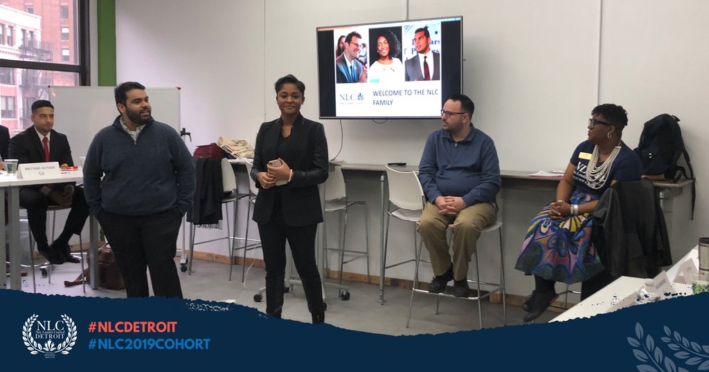 NLC_Detroit's tweet photo. 2019 NLC Detroit Institute Day 1!
Welcome Fellows and we look forward to the next 6 months as we educate and promote this cohort of Progressive Leaders.
#NLCDetroit #NLCFamily #NLC2019Cohort https://t.co/smUPmx20KC