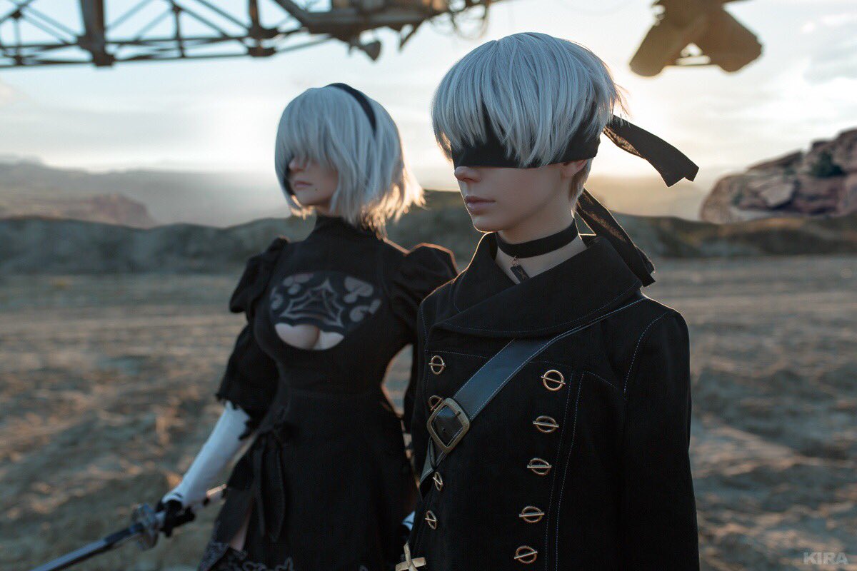 astariqn's tweet photo. We cosplayed as 2B and 9S! It took us around 5 hours to get to that location but it was totally worth it!
Hope @yokotaro will pay this a look https://t.co/VoBGPAX4ng