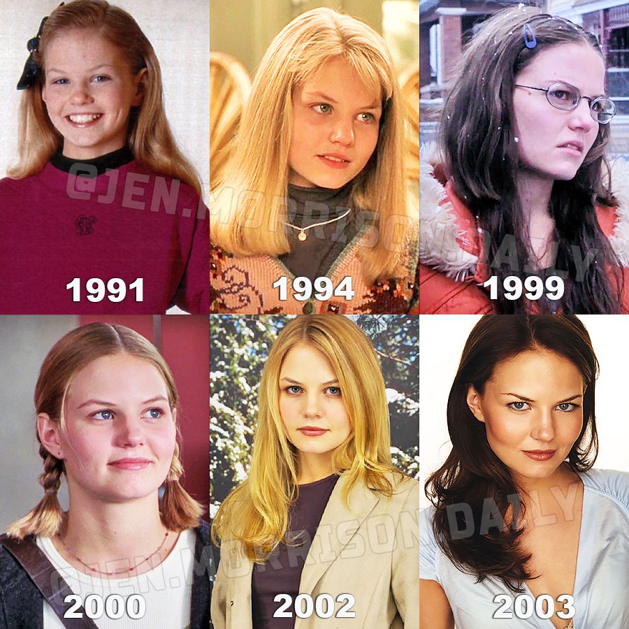 jenmorrisonpage's tweet photo. Jen year by year (1991-2019) #JenniferMorrison #JMo #Movies #Photoshoots #YearByYear https://t.co/Vvz34lbG3d