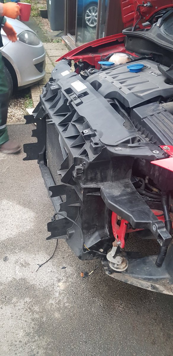 Rebuilding Dad old car after Sister used it.