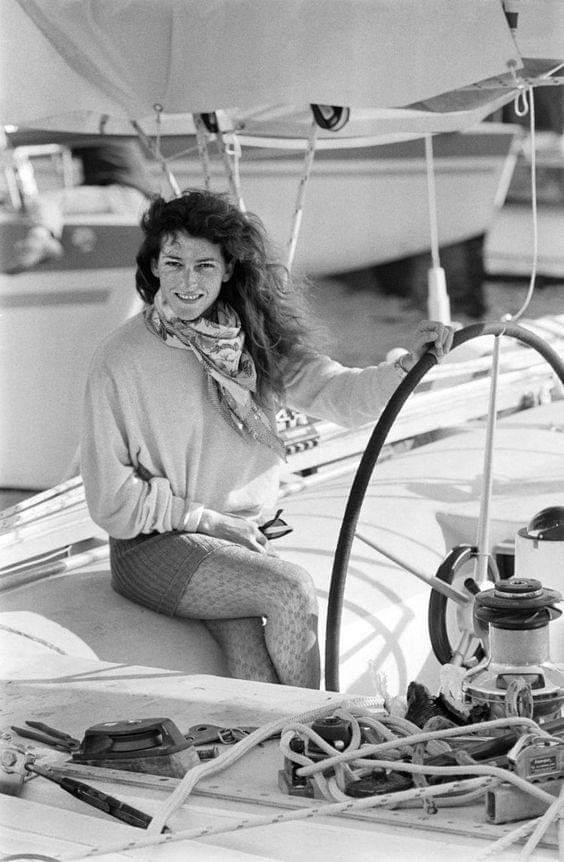 Quelle était belle la petite fiancée de l'Atlantique... Florence Artaud ⚓