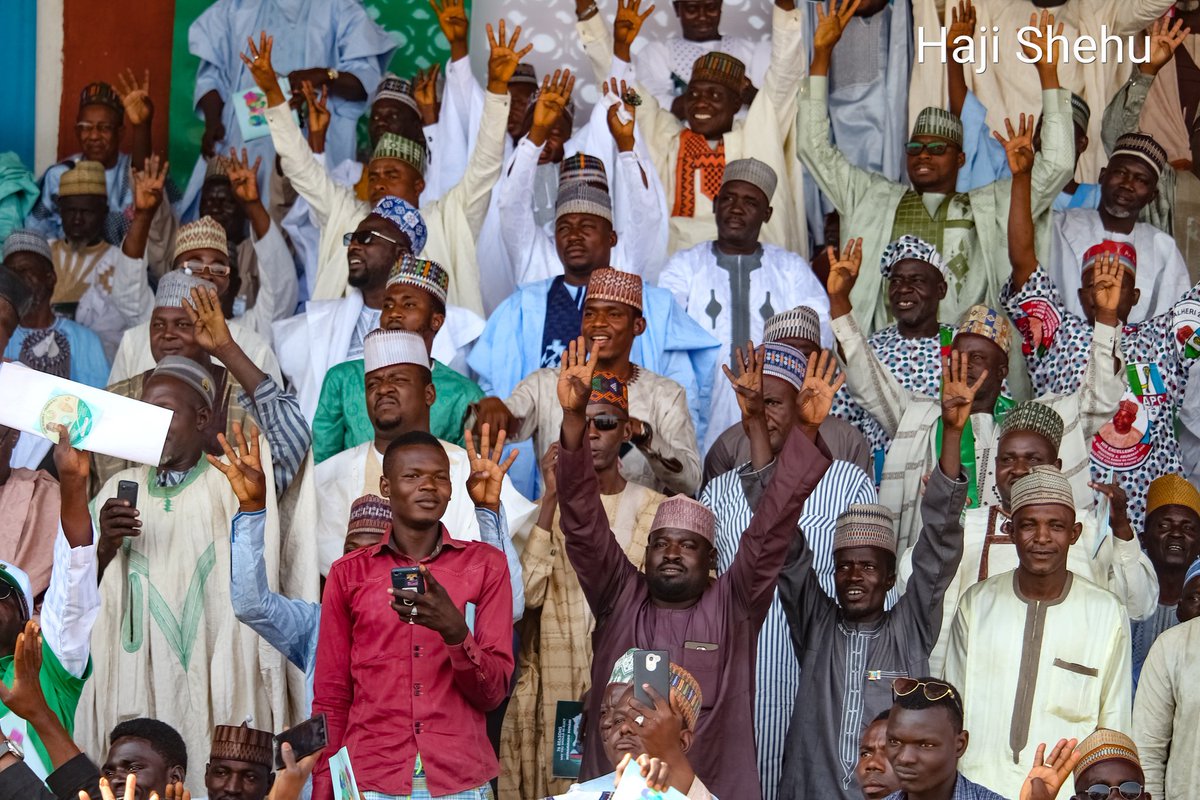 Haji_Shehu's tweet photo. #PMBinBauchi

@BashirAhmaad @APCUKingdom @Mr_JAGs @yunusxonline @Ayourb @APCNewspaper @ChangeHasComee @Laurestar @AHayatu @MBuhari https://t.co/HTRCgamQxP