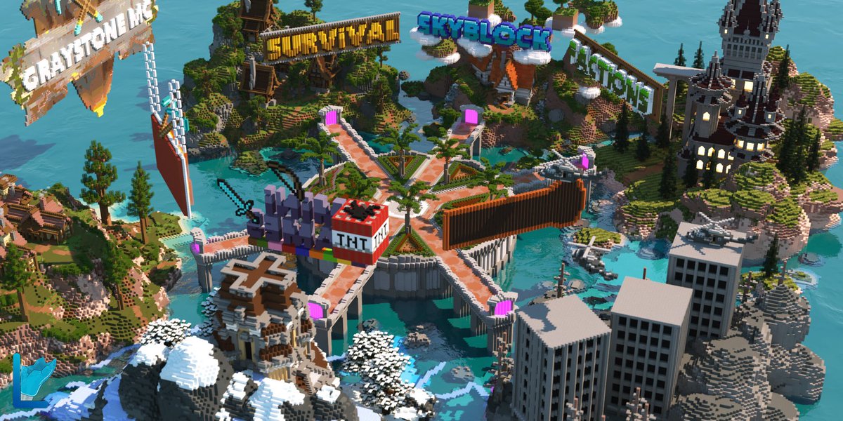 🗺 Take a look at what we built for <a href="/GraystoneMC/">Graystone Network</a>, made in #Minecraft!

🏗️ Builder: <a href="/LuxStudiosBT/">Lux Studios LLC</a> 

📷 Render: <a href="/fixaaay/">ethan</a> 

Hosted by <a href="/BuildersRefuge/">Builder's Refuge</a>  

💻 discord.me/luxstudios