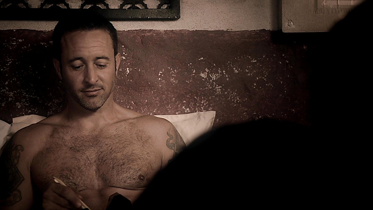 come hither fool  Alex OLoughlin Tattoos 1