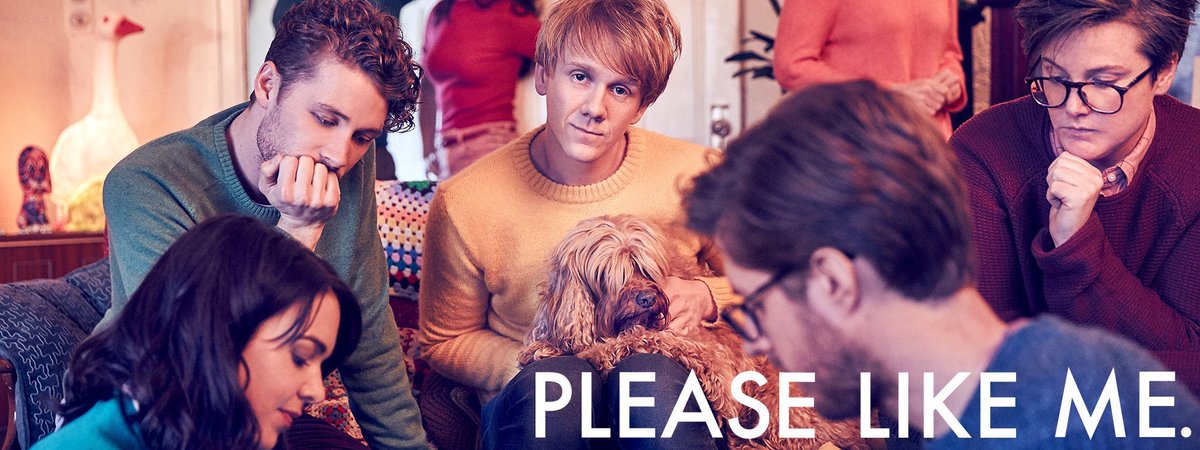 - 플리즈 라이크 미 퀴어, 우울증, 가족, 우정, 사랑 종합적으로 다 다루는 호주 드라마 가볍게 보기 좋다고들 하는데 깊은 생각에 빠지게 함......