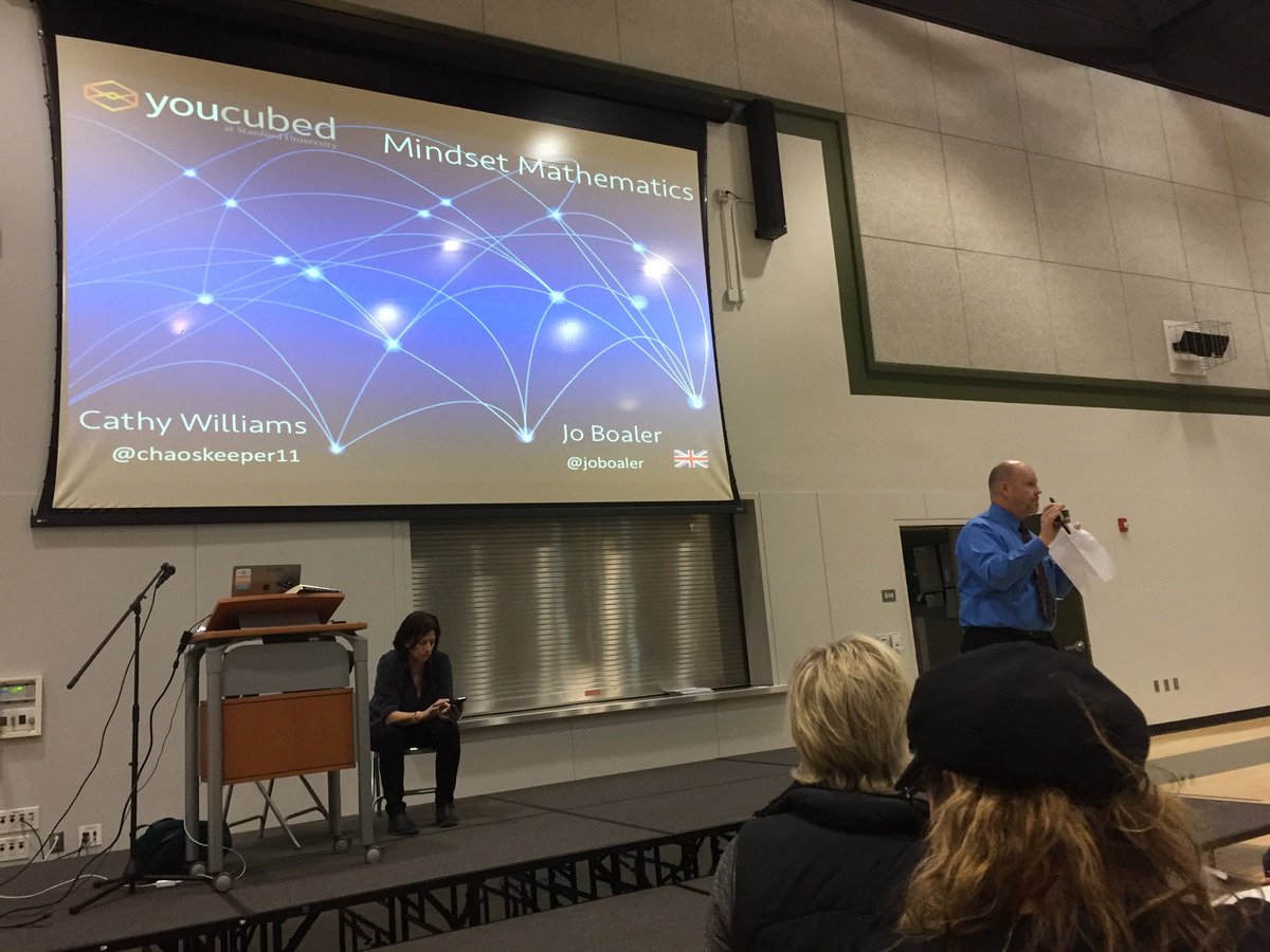 TOroom17's tweet photo. #realmcoe Jo Boaler is in Atwater!!!! https://t.co/RYJLJMs5NM