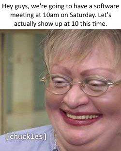 Shoutout to the three people who showed up today #Its2019andWeStillCant