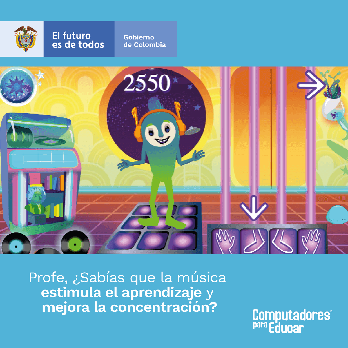 CompuParaEducar's tweet photo. La música tiene muchos beneficios en los niños, estimula el aprendizaje, mejora la concentración, entre otros. Revisa y participa en la actividad de @vdelpentagrama  y @CompuParaEducar hasta el 30 de enero. https://t.co/vASFOqvYXM https://t.co/8CKXhXlQSn