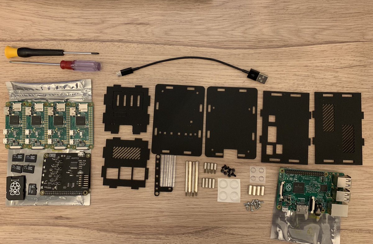 f0xtek's tweet image. Time to build my very own #minikube #RaspberryPi #clusterhat