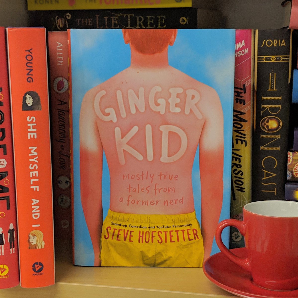 PiqueBeyond's tweet photo. “I have often wondered how kissing became a fairly universally accepted sign of affection.” – @SteveHofstetter, GINGER KID. #GingerKidBook #KissAGingerDay https://t.co/4ZyRHBj53Y