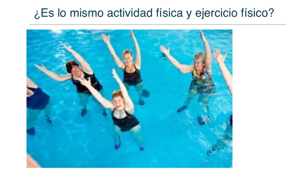 EndocrinoHUVR's tweet photo. #ActividadFísica👉🏾cualquier movimiento del cuerpo que ⬆️ gasto energético por encima del nivel de reposo

#EjercicioFísico👉🏾movimiento corporal planificado, estructurado y repetitivo, cuyo objetivo es mejorar condición física
@sanidadgob @HospitalUVRocio @SociedadSeedo 
#Hilo https://t.co/Ke7BABw8KD