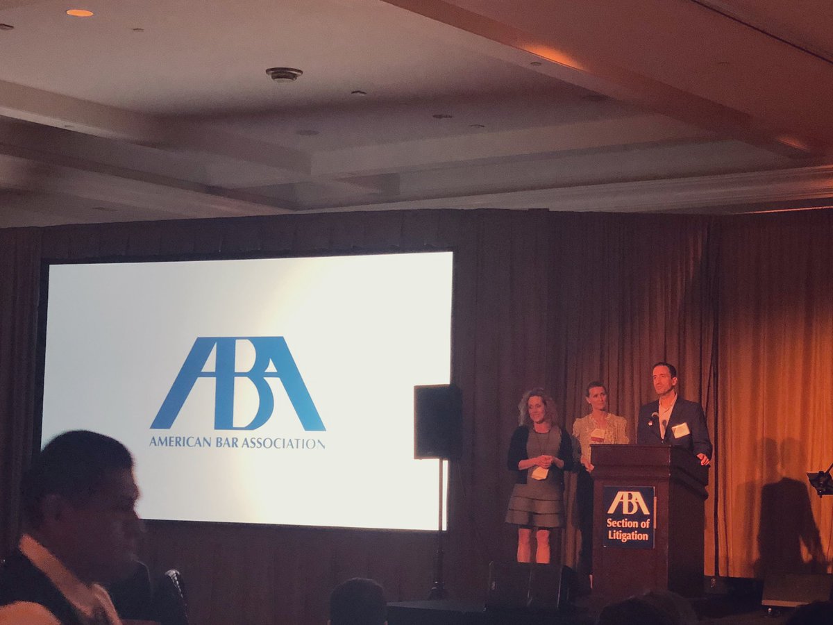 Were so proud of our #ABAProductsLawyers leadership team that put on an amazing #JointCLE. Thank you for all you do!