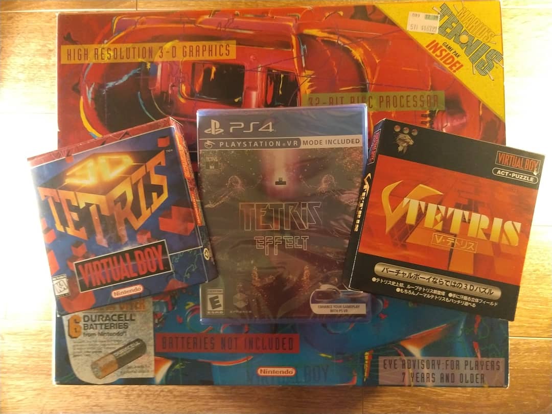 basemntbrothers's tweet photo. My growing VR Tetris library
#Tetris #TetrisEffect #3DTetris #VTetris #VirtualBoy #PSVR #PlayStationVR #VirtualReality #VR #Nintendo #PlayStation4 #PS4 #TetsuyaMizuguchi #EnhanceGames #Rez #RezInfinite #Sega #OculusRift #VideoGames #RetroGaming #RetroGamer #ClassicGaming https://t.co/yK2DSWGWcK