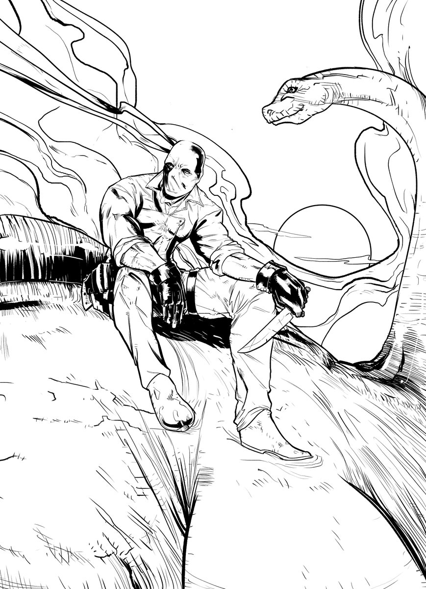 ramonperezart's tweet photo. Aquí la variant cover que hice de #REDRANGE(que tendrá su proceso de Kickstarter en este 2019) para @itsalivepress :) https://t.co/HtLpCmwGw9
