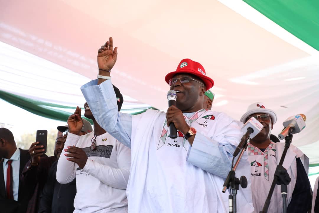 atiku's tweet photo. My brothers and sisters of Plateau state, thank you for choosing PDP. I promise you, we are going to work and restore peace and unity in Plateau. My government will ensure the provision of jobs and we will provide business enablement for those who want to own businesses. https://t.co/W0hLOS4hZL