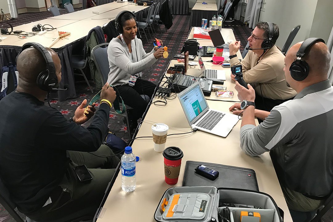 #LaxCon2019 (@uslaxconvention) on Twitter photo Earlier, #LaxCon19 keynote <a href="/BriScurry/">Briana Scurry</a> visited with <a href="/laxtalkradio/">Lacrosse Talk</a> radio crew, including former <a href="/CuseMLAX/">Syracuse Men’s Lacrosse</a> star @JoviNation23. More coverage at lacrossetalkradio.com. Earlier, #LaxCon19 keynote <a href="/BriScurry/">Briana Scurry</a> visited with <a href="/laxtalkradio/">Lacrosse Talk</a> radio crew, including former <a href="/CuseMLAX/">Syracuse Men’s Lacrosse</a> star @JoviNation23. More coverage at lacrossetalkradio.com.