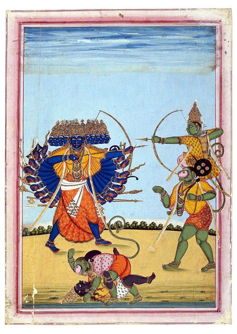 The #Ramayana is one of the largest ancient epics in world literature. It consists of nearly 24,000 verses (mostly set in the Shlokameter), divided into seven Kandas &amp; about 500 sargas (chapters). In Hindu tradition, it is considered to be the adi-kavya (first poem).
#Hinduism