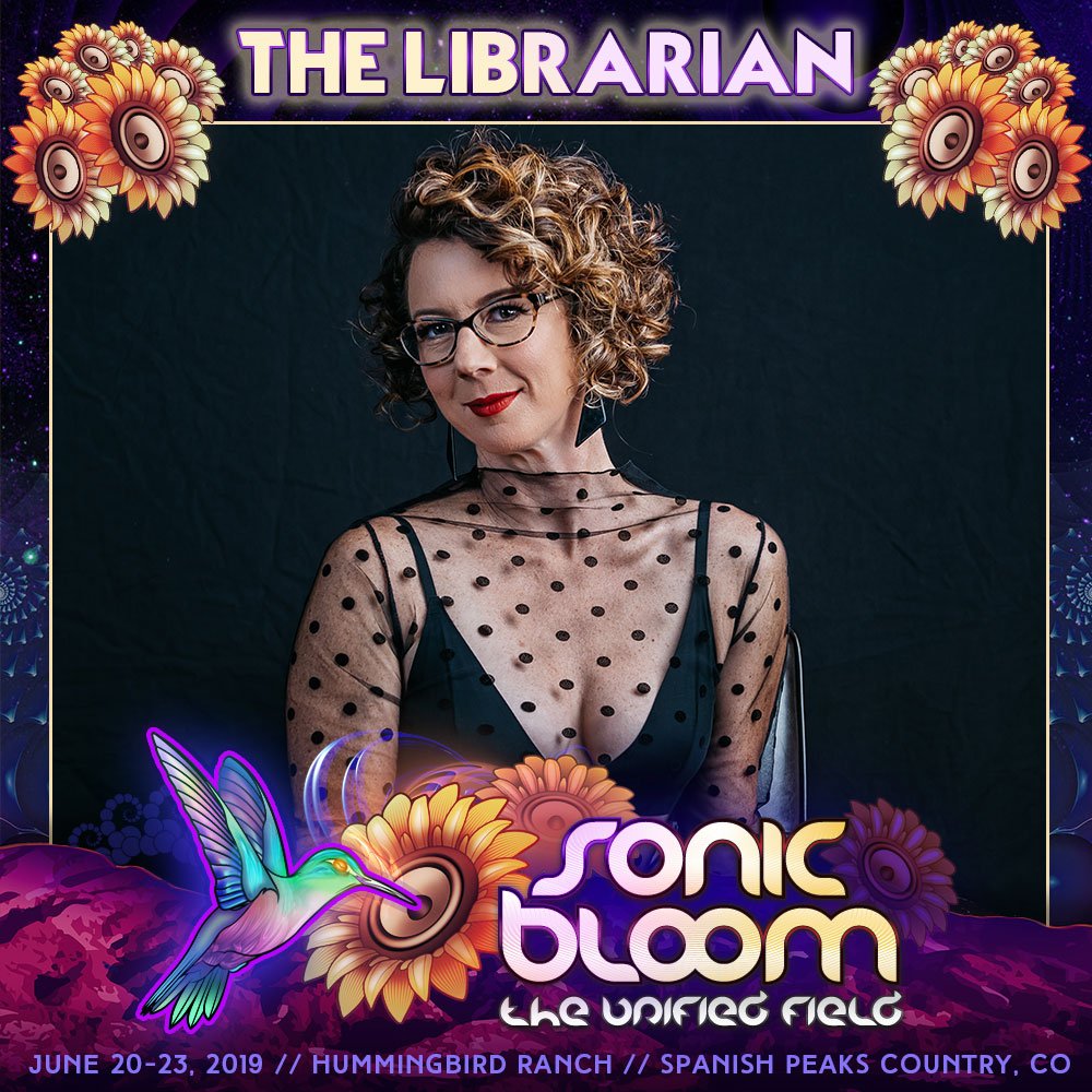 Be sure to catch #TheLibrarian! <a href="/LibrarianMusic/">The Librarian</a> Shhhhh..... 

Listen: sonicbloomfestival.com/the-librarian/

#SONICBLOOM 2019