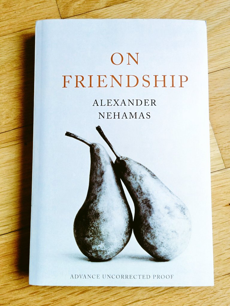 74. What is the nature of this strange relationship between humans who are neither family nor lovers? Where is the source of disappointments among friends? Is friendship 'beautiful', if yes is it the same beauty as that of art or love? A meditation by a great Nietzsche scholar.